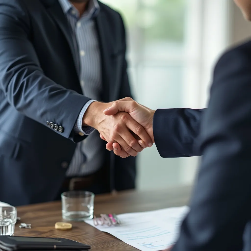 Consultor financiero asesorando a un cliente en Argentina