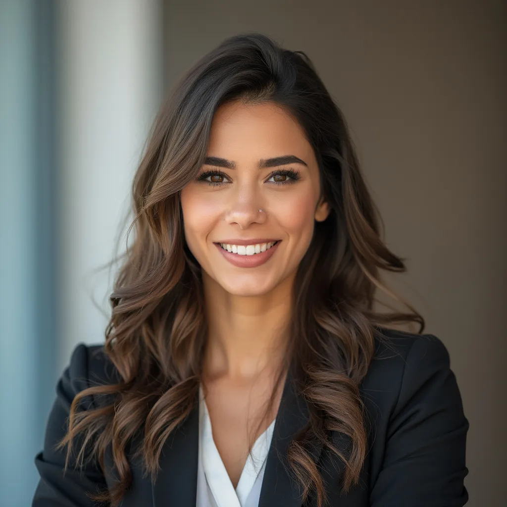 Retrato de María González, Analista de Inversiones